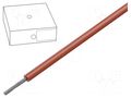 Wire; ÖLFLEX® HEAT 125 SC; 1x4mm2; stranded; Cu; red; -55÷125°C LAPP HEAT125SC-4.0RD