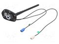 Antenna; car top,automotive; 0.2m; AM,FM,GPS; with amplifier 4CARMEDIA ANT.63