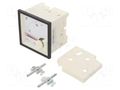 Ammeter; on panel; I AC: 0÷100A; Class: 3; 300V; BA27; 72x72x64mm LUMEL BA27-1NE4160000