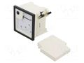 Voltmeter; on panel; 0÷30V; Class: 1.5; 72x72mm CROMPTON - TE CONNECTIVITY E243-01V-G-03
