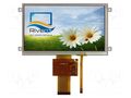 Display: TFT; 7"; 800x480; Illumin: LED; Dim: 165.6x100.6x7.69mm Riverdi SM-RVT7.0ATFWR00