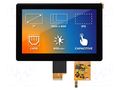 Display: TFT; 7"; 1024x600; Illumin: LED; Dim: 179.96x119x8.15mm Riverdi SM-RVT70HSLNWC00