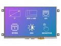 Display: TFT; 7"; 800x480; Illumin: LED; Dim: 165.6x100.6x11.53mm Riverdi SM-RVT70AQBFWR00