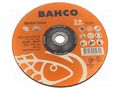 Grinding wheel; Ø: 230mm; Øhole: 22.23mm; Disc thick: 6.5mm BAHCO SA.3921-230-T27-IM