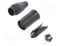 Connector: XLR; plug; male; XX; 10A; PIN: 4; straight; for cable NEUTRIK NTR-NC4MXX-BAG