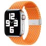 Braided Fabric Bracelet Strap Fabric Band for Apple Watch 38 / 40 / 41 mm - Orange, Hurtel 5907769336676 5907769336676