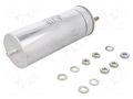 Capacitor: polypropylene; 133uF; Leads: M10 screws; M12 screw KEMET C44PKGR6133RBSJ