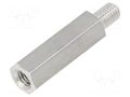 Screwed spacer sleeve; 25mm; Int.thread: M5; Ext.thread: M5 DREMEC TFM-M5X25/DR238