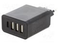 Power supply: switching; mains,plug-in; 5VDC; 27W; 98x50x29mm LOGILINK PA0221