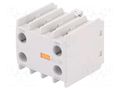 Auxiliary contacts; Leads: screw terminals; front; -5÷60°C; IP20 LS ELECTRIC AU-2M-1A1B