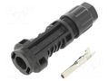 Connector: solar; plug; male; SOLARLOK; IP68; for cable; crimped TE Connectivity 2270024-1