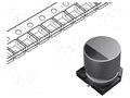 Capacitor: electrolytic; low ESR; SMD; 100uF; 6.3VDC; Ø6.3x5.8mm PANASONIC EEEFC0J101AP