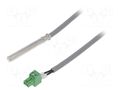 Sensor: temperature; DS18B20; Body dim: Ø6x50mm; Leads: leads x2 INVEO SENSOR-DS-1