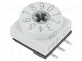 Encoding switch; DEC/BCD; Pos: 10; SMD; Rcont max: 80mΩ; P65 PTR HARTMANN P65SMT701H