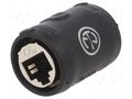 Connector: RJ45; socket; female; etherCON; PIN: 8; straight NEUTRIK NTR-NE8FFX6-W