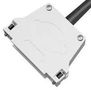 D SUB BACKSHELL, 180 DEG, SIZE DC D37000CTE50/AA.