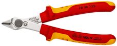 KNIPEX 78 06 125 Electronic Super Knips® VDE insulated with multi-component grips, VDE-tested 125 mm 78 06 125 4003773084099