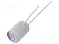 Capacitor: polymer; 270uF; 16VDC; SEPC; THT; ±20%; -55÷105°C; OS-CON PANASONIC 16SEPC270M