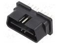 Diagnostic connector OBD II; male; PIN: 16 MINITOOLS A-OBD-E2