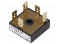 Bridge rectifier: three-phase; Urmax: 1.4kV; If: 20A; Ifsm: 380A IXYS VUO25-14NO8