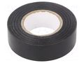 Tape: electrical insulating; W: 19mm; L: 20m; Thk: 0.13mm; black SCAPA SCAPA-2701W-19/20B