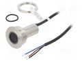 Switch: vandal resistant; Pos: 2; SPST-NO; 300mA/24VDC; IP65; 1.5kV ONPOW ONPOW91-30E10BYRG