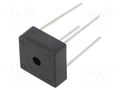 Bridge rectifier: single-phase; Urmax: 50V; Ufmax: 1.1V; If: 10A DC COMPONENTS GBPC10005-DC
