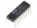 IC: digital; buffer,inverting; Ch: 6; THT; DIP16 NTE Electronics NTE40098B