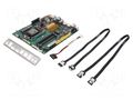 Mini-ITX motherboard; x86-64; LGA1151 compatible; 12VDC; DDR4 AAEON MIX-Q370D1-A11