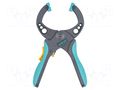 Universal clamp; with clamping jaws; max.50mm; FZR WOLFCRAFT WF3632000