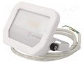 Lamp: LED flood light; 230VAC; 10W; white cold; 4000K; CRImin: 80 ams OSRAM 4058075420908