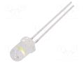 LED; 5mm; white cold; 18000÷22000mcd; 60°; Front: convex; 7.5÷9lm OPTOSUPPLY OSW46V5B61A