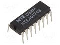 IC: digital; D flip-flop; Ch: 6; CMOS; THT; DIP16; 120uA NTE Electronics NTE40174B