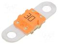 Fuse: fuse; 30A; 32VDC; automotive; 16x12x8mm; M5 screw; BF1; copper LITTELFUSE 153.5631.5301