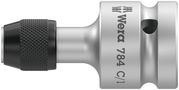 784 C 1/2" Adaptor with quick-release chuck, 784 C/1x1/4"x50, Wera 05042760001