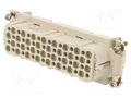 Connector: HDC; contact insert; female; 250V; PIN: 64; 64+PE AMPHENOL C146-10B0645002