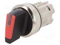 Switch: rotary; 22mm; Stabl.pos: 3; red; depending on the holder SIEMENS 3SU1052-2BL20-0AA0