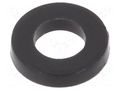 Washer; round; M3; D=6mm; h=1mm; polyamide; black ESSENTRA 1340107