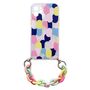 Color Chain Case gel flexible elastic case cover with a chain pendant for Samsung Galaxy S21+ 5G (S21 Plus 5G) multicolour  (1), Hurtel 5907769332036 5907769332036