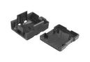 D-SUB BACKSHELL, SIZE DE, 180 DEG, ABS DGB9FT-CVR