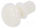 Rivet; polyamide; L.rivet: 3.2mm; white; dismountable,push-in DREMEC DR8G4012.6X2.0W