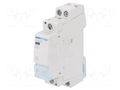 Contactor: 2-pole installation; 25A; 24VAC; NO x2; ESD; -10÷50°C HAGER ESD225