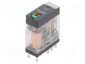 Relay: electromagnetic; DPDT; Ucoil: 220VAC; 5A; 5A/250VAC; RXG SCHNEIDER ELECTRIC RXG22M7