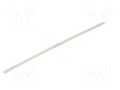 Insulating tube; silicone; natural; Øint: 1mm; Wall thick: 0.4mm SYNFLEX SIL-1X0.4-NA-200
