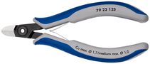 KNIPEX 79 22 125 Precision Electronics Diagonal Cutter with multi-component handles burnished 125 mm 79 22 125 4003773061342