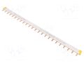 Busbar; Poles: 1; Urated: 415V; 100A; No.of mod: 24; Uinsul: 500V SCHNEIDER ELECTRIC A9XPH124