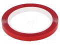 Tape: fixing; W: 9mm; L: 5.5m; Thk: 0.5mm; double-sided; acrylic IPT 7005-9MM-5.5M