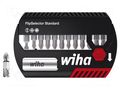 Kit: screwdriver bits; Phillips,Pozidriv®,slot; 25mm; 13pcs. WIHA WIHA.39049