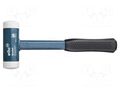 Hammer; paving,stonemason; 305mm; W: 125mm; 792g; 40mm; round; steel WIHA WIHA.39019