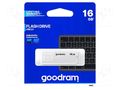 Pendrive; USB 2.0; 16GB; R: 20MB/s; W: 5MB/s; white; USB A GOODRAM UME2-0160W0R11